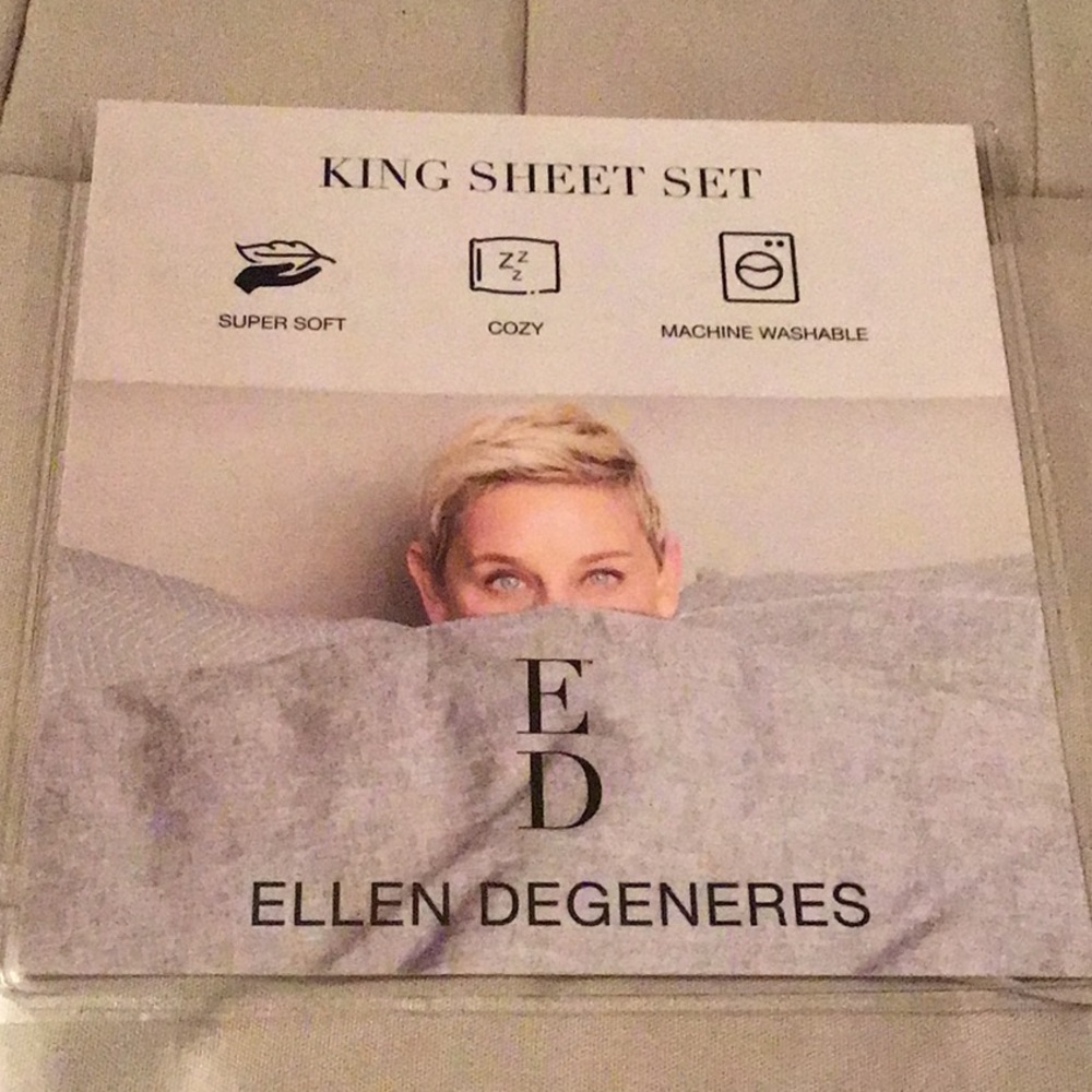 Ellen Degeneres King Sheet - Picture 2 of 5